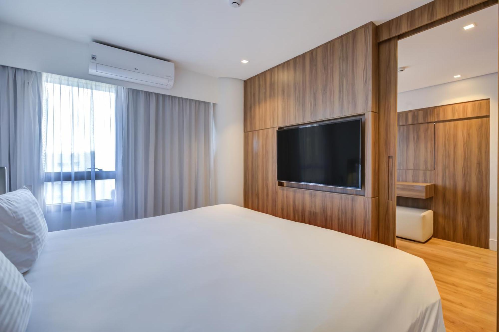 فندق Radisson Sao Paulo Paulista المظهر الخارجي الصورة A bedroom at the hotel