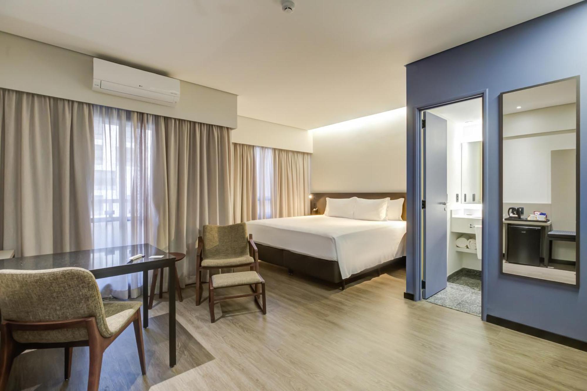 فندق Radisson Sao Paulo Paulista المظهر الخارجي الصورة A room at the hotel