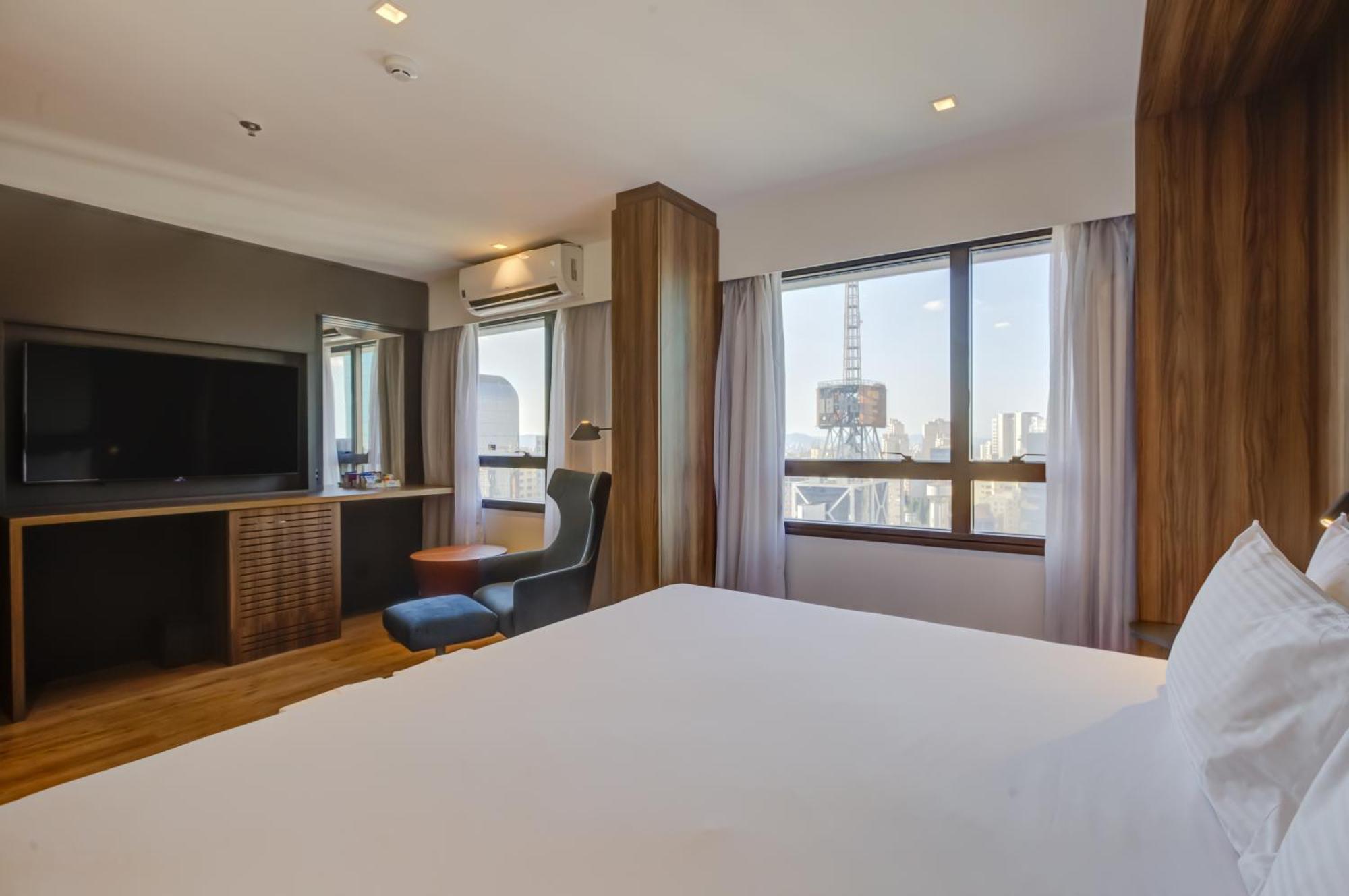 فندق Radisson Sao Paulo Paulista المظهر الخارجي الصورة A room at the hotel