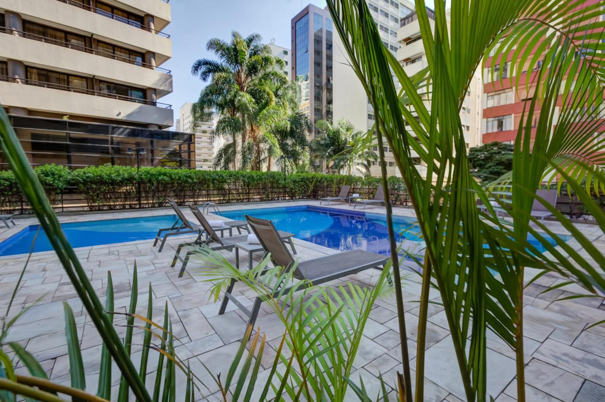 فندق Radisson Sao Paulo Paulista المظهر الخارجي الصورة Swimming pool