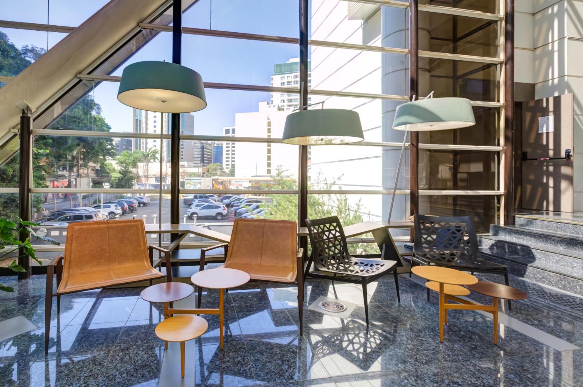 فندق Radisson Sao Paulo Paulista المظهر الخارجي الصورة Interior of the library
