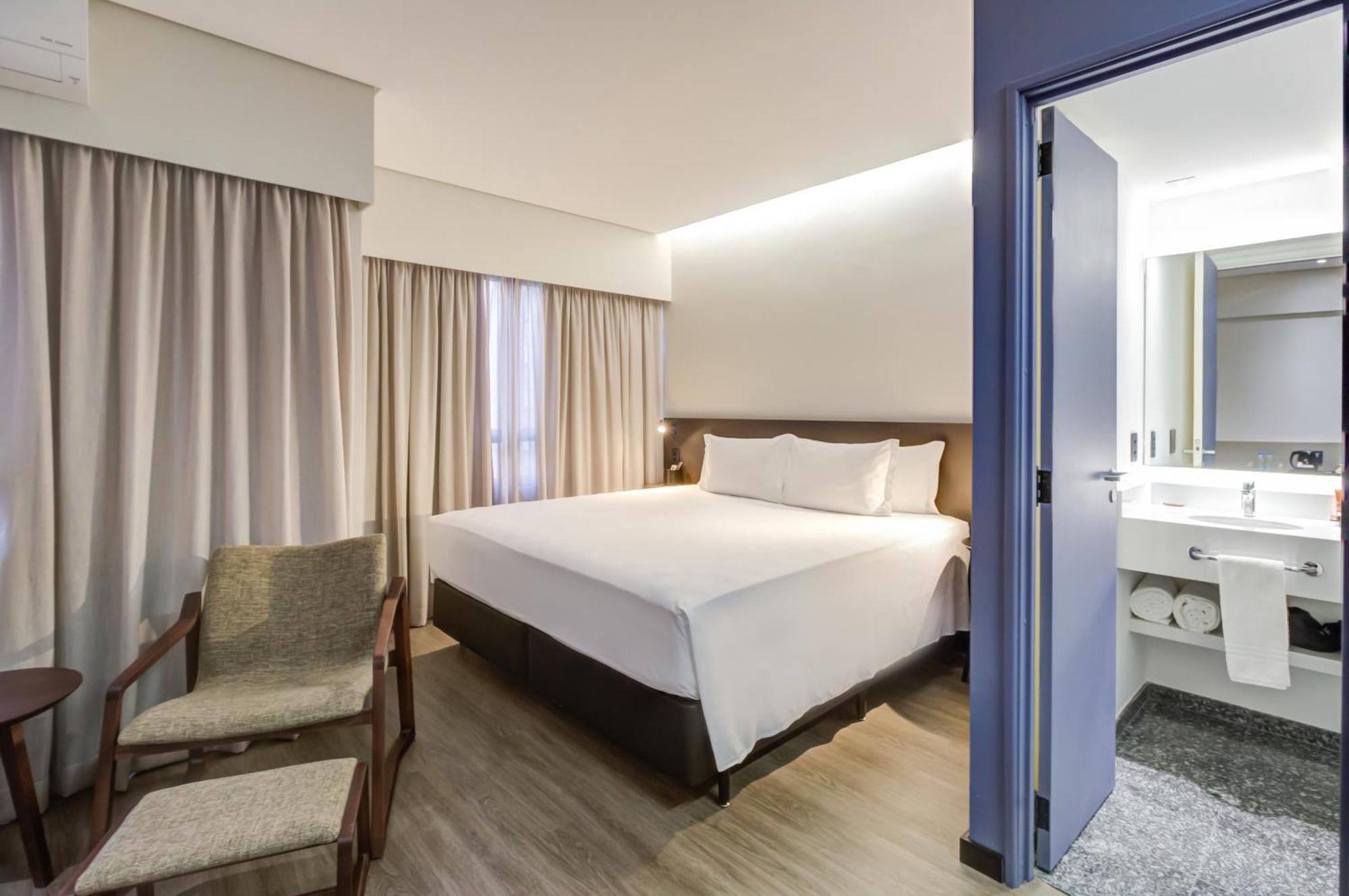 فندق Radisson Sao Paulo Paulista المظهر الخارجي الصورة A bedroom at the hotel